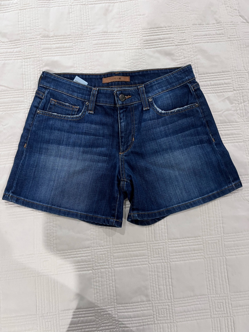 Joe's Jeans Dark Blue Denim Jean Shorts